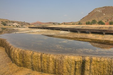 Hot Springs State Park in Wyoming