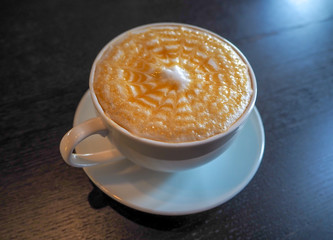 hot caramel macchiato