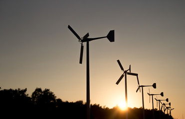 Obraz premium Windmills