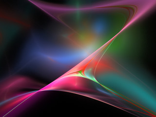 Abstract fractal background