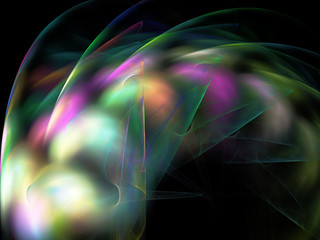 Abstract fractal background