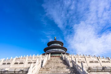 Deurstickers Peking temple of heaven in beijing china