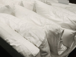 White new pillows