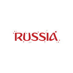 Russia Vector Template Design