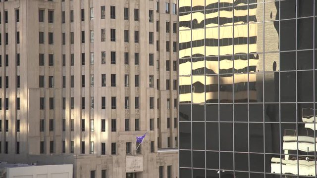 Old and modern buildings