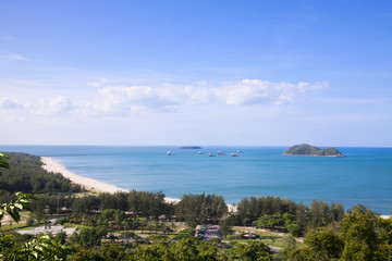 Fototapeta na wymiar View of Songkhla