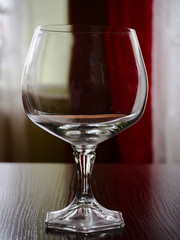 Wineglass on the table
