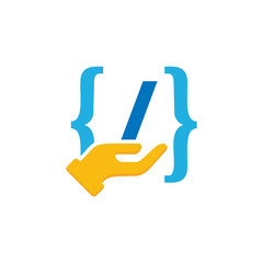 Code Care Logo Icon Design