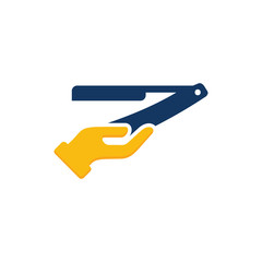 BArber Care Logo Icon Design