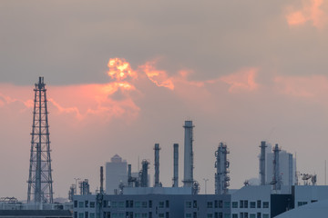 industrial, silhouette,background