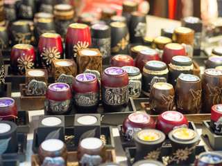 Thai souvenir candle