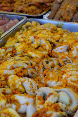 grilled octopus, Vietnamese street food