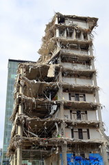 Großbaustelle in Freiburg