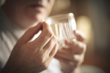 Holding pill.