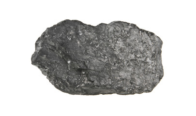 coal isolated on white background