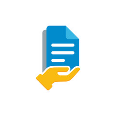 Document Care Logo Icon Design