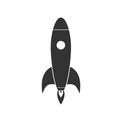 Rocket vector icon