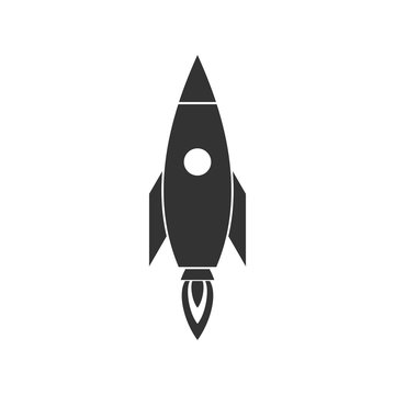 Rocket vector icon