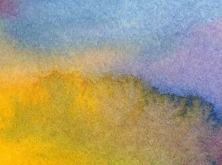 watercolor art abstract  background  bright  wash blurred textured  decoration  handmade beautiful colorful  stains sea underwater world creative 