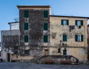 Architecture and sights of Ventimiglia