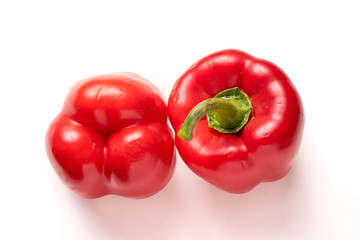 Red organic snack pepper, bellpepper
