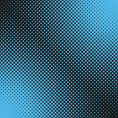 Geometrical halftone dot pattern background - vector graphic design from circles in varying sizes