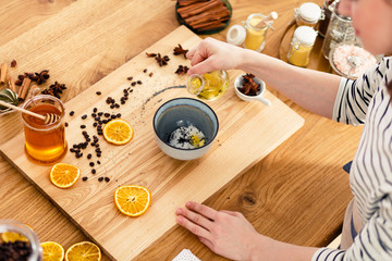 Soap making at home