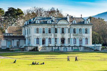Villa La Grange in the Park La Grange, Geneva