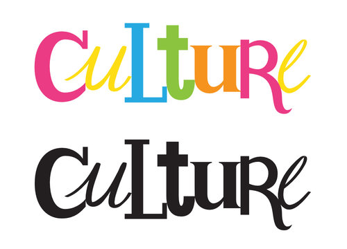 CULTURE custom letters icon