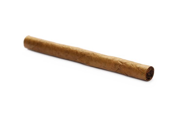 Cigarillos isolated on white background