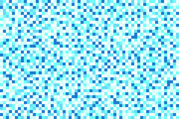 Seamless pixel blue white pattern for background vector illustration