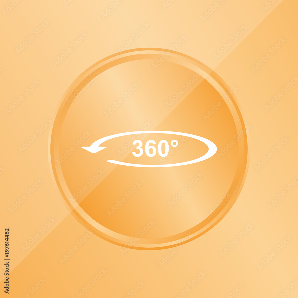 Sticker Bronze Medaille - 360 Grad