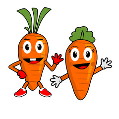 carrots couple cartoon character