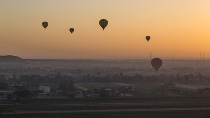 Ballontrip over Luxor