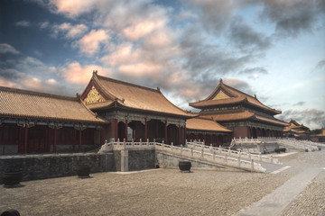 Fototapeta premium Forbidden City is the largest palace complex in the world.