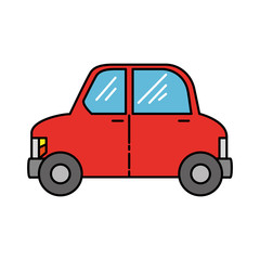 car vehicle transport icon vector illustration design