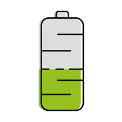 battery power isolated icon vector illustration design
