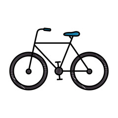 Fototapeta premium bicycle vehicle isolated icon vector illustration design