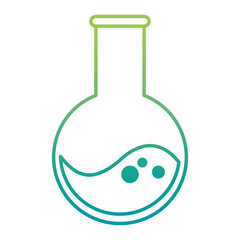 tube test flask icon vector illustration design