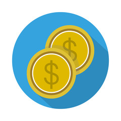 Vector icon coin