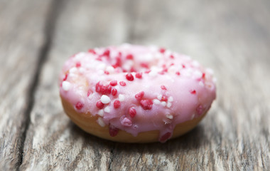 beignet a la fraise framboise