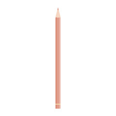 Flat graphite professional pencil