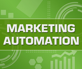 Marketing Automation Green Technology Background Square 