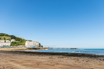 Llandudno Sea Front in North Wales, United Kingdom