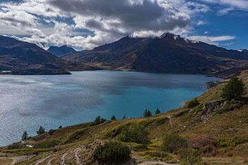 Obraz premium lago del Moncenisio Francia Alpi
