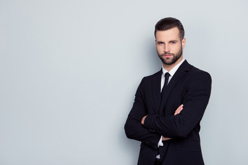 Economist recruiter representative teacher occupation people leader leadership concept. Portrait of...