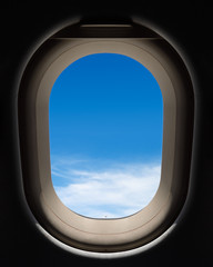 Obraz premium Airplane Window