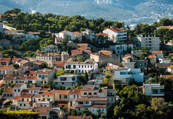 Fototapeta na wymiar View of Marseilles old city