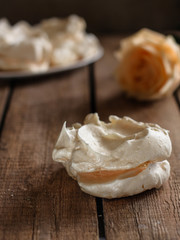 meringue - tasty  also are beautiful a dessert