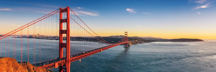 Papier Peint photo Lavable San Francisco Pont du Golden Gate, San Francisco Californie